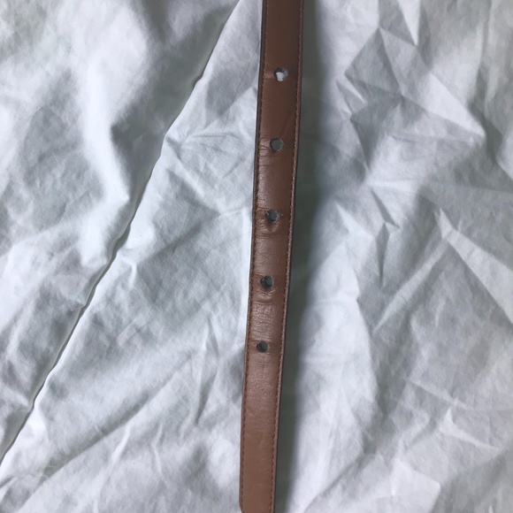 RALPH LAUREN BROWN LEATHER BELT - SIZE M - Picture 4 of 4